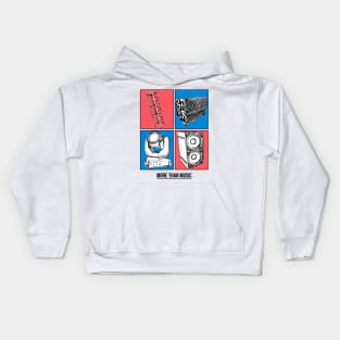 more than music Kids Hoodie